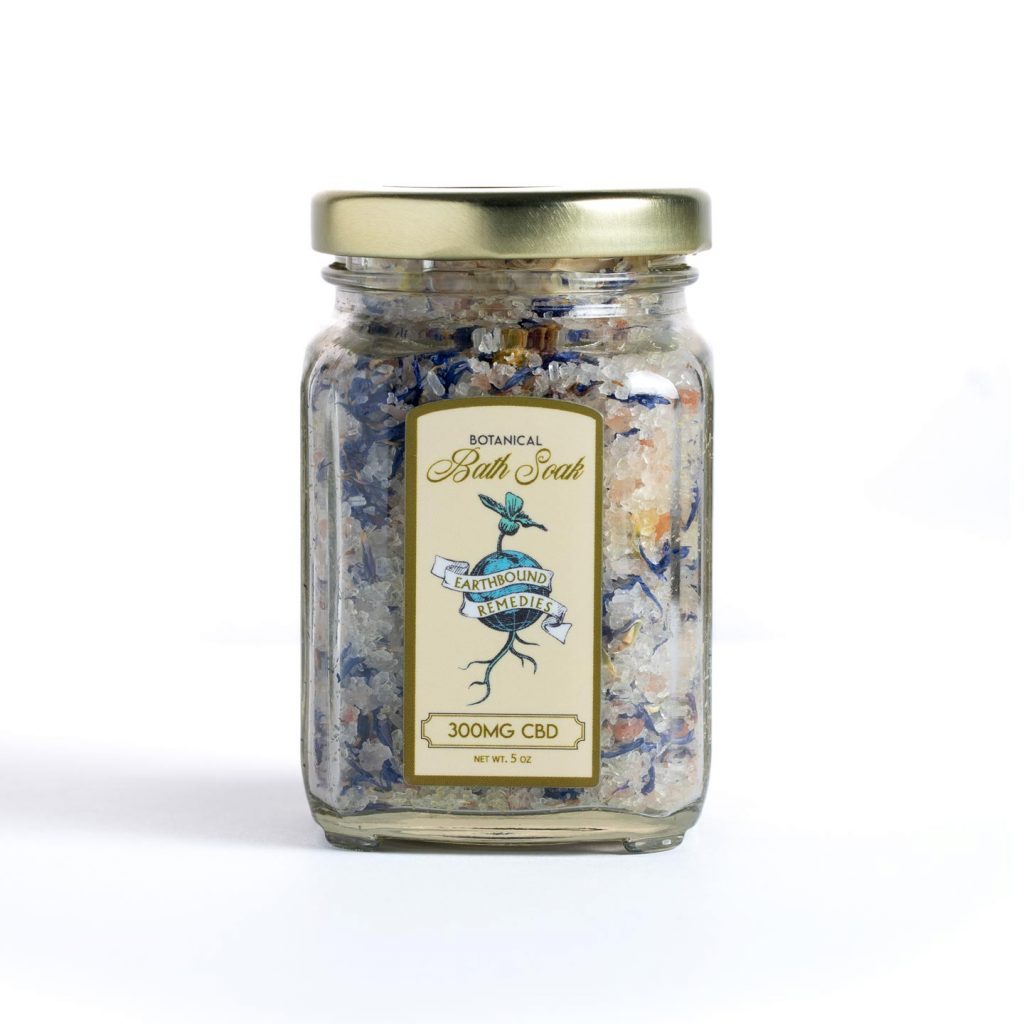 spearmint and eucalyptus bath soak