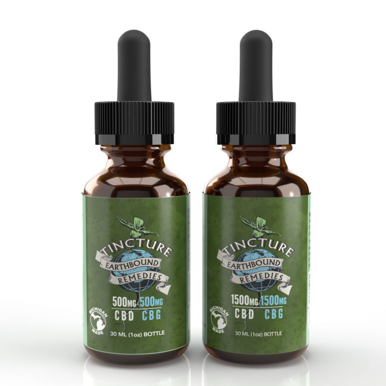 CBD & CBG Tincture - Earthbound Remedies