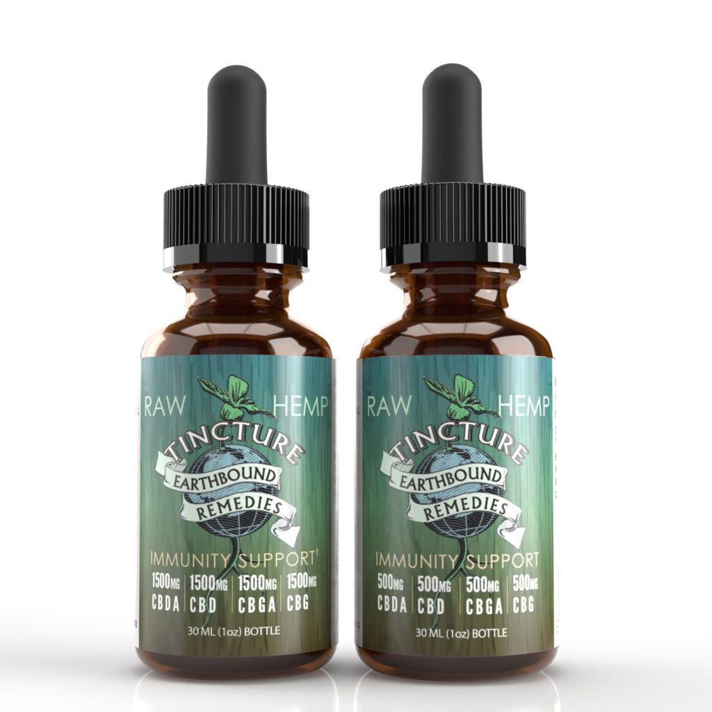 Tinctures Raw Hemp