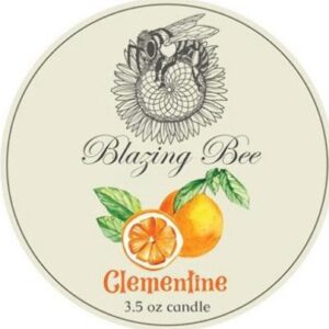 Blazing Bee Candle - Clementine