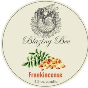 Blazing Bee Candle - Frankincense