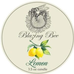 Blazing Bee Candle - Lemon