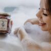 Sacred Frankincense and Rose Botanical CBD Bath Soak - Image 3