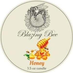 Blazing Bee Candle - Honey