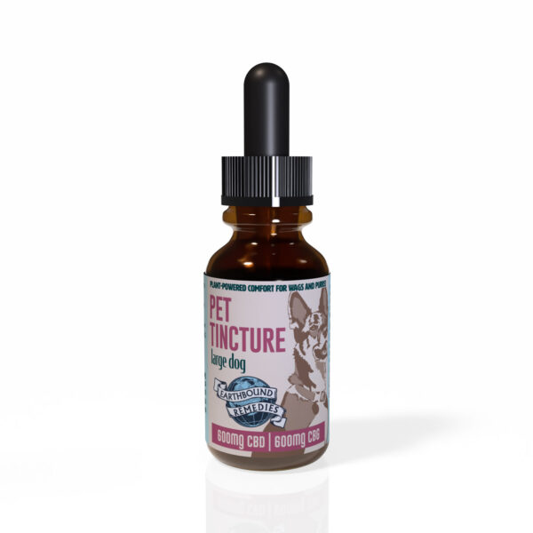 Pet Tincture Large Dog Dropper Bottle