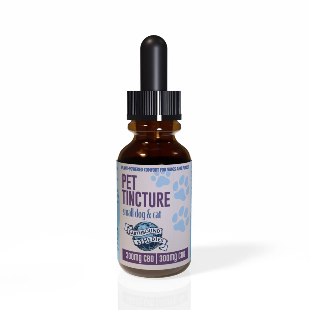 Pet Tincture Small Dog and Cat Dropper Bottle