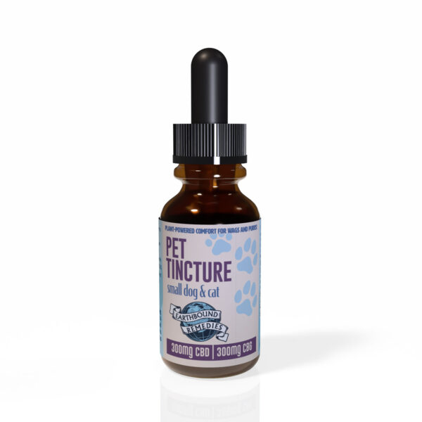 Pet Tincture Small Dog and Cat Dropper Bottle